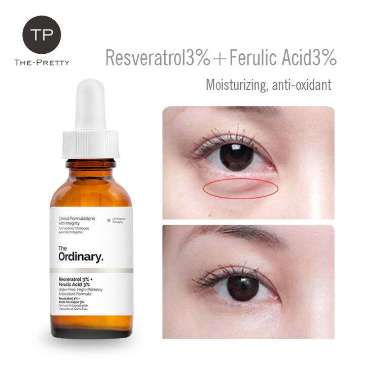 The Ordinary Resveratrol 3 + Ferulic Acid 3 Antioxidant Repair Damage