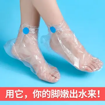 Plastic top foot wrap