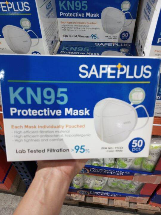 SAFE PLUS KN95 PROTECTIVE MASK 50pcs Lazada PH