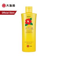 Oshima Tsubaki Premium Shampoo แชมพูฟื้นบำรุงผมเสีย สูตรปราศจากซิลิโคน สี และมิเนอรัลออยล์ 300 ml.