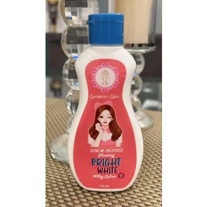 Glow Korean Inspired Bright WHITE SILKY BLEACHING LOTION