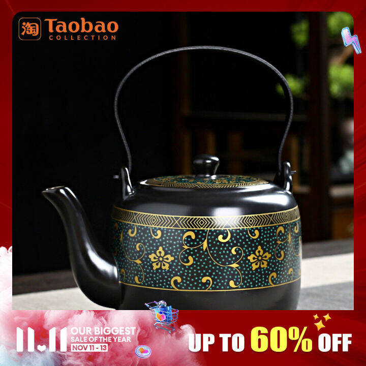 Ceramic Teapot Large Household High Temperature Resistant Single Teapot