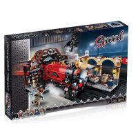 ตัวต่อของเล่น  Lego Harry Potter Hogwarts Express Train Station 75955 Assembled Building Block Toy 16055