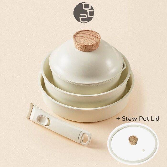 [Modori] Korean Sodam Cookware Set (6pcs) Lazada Indonesia