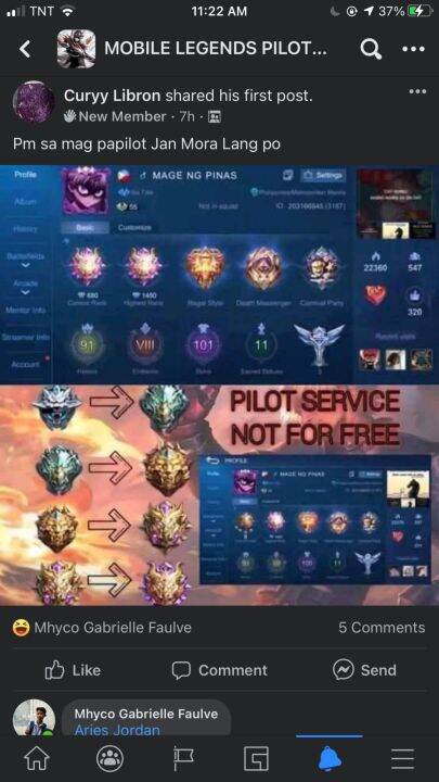 MOBILE LEGENDS PILOT SERVICE (INTERNATIONAL)