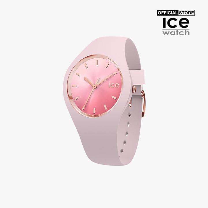 Đồng hồ nữ ICE mặt tròn dây silicon 40mm 015747-0000-13