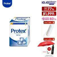 โพรเทคส์ ไอซ์ซี่ คูล 90 กรัม รวม 4 ก้อน ให้ความรู้สึกเย็นสดชื่นสุดขั้ว (สบู่ก้อน) Protex Icy Cool 90g Total 4 Pcs For the Power of Cooliness (Bar Soap)