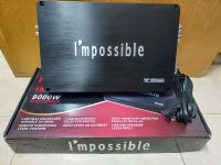 เพาเวอร์แอมป์ แอมป์ Impossible รุ่น IMP-9000 Class d เพาเวอร์แอมป์รถยนต์ แอมป์แรง 9000W มี 2 สี