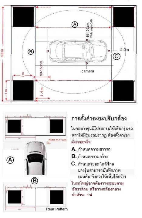 ผ้าตั้งกล้อง-360-รอบคัน-กล้องรอบคัน-สำหรับ-toyota-honda-mazda-ford-isuzu-ud-truck-ruf-fuso-mg-subaru-daihatsu-proton-hyundai-chevrolet-peugeot-skoda-porsche-mercedes-benz-hyundai-kia-volvo-nissan-mits