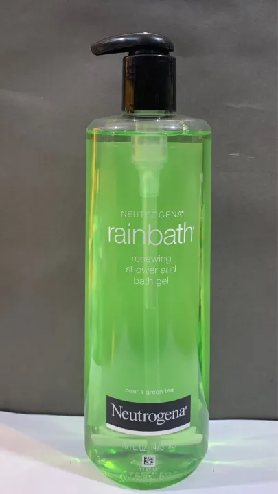 Neutrogena Rain Bath Renewing Pear and Green Tea Shower and Bath Gel 16 ...