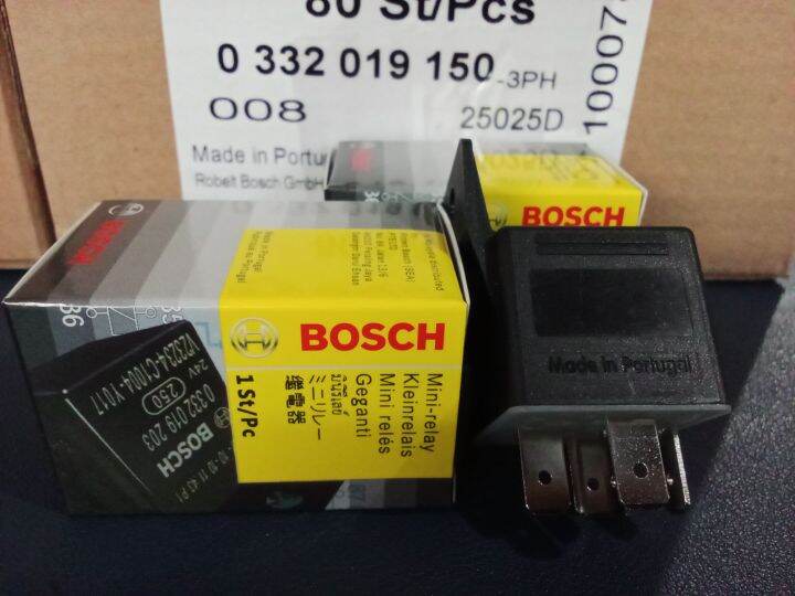 BOSCH RELAY 24V 5PIN (MADE IN PORTUGAL) HIGH QUALITY Lazada PH