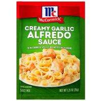 ซอสพาสต้าสำเร็จรูป ซอสอัลเฟรโดกระเทียม ครีมมี่สุดๆ Mccormick Creamy Garlic Alfredo Sauce Mix 35g.