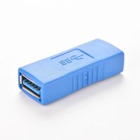 USB 3.0 A Female to A Female F/F Converter Adapter USB3.0 AF to AF Coupler Connector Extender Converter for Laptop PC