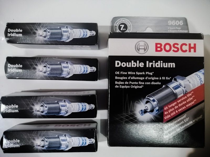 8 Bosch Double Iridium Spark Plug For 2001-2004 FORD EXPEDITION V8-4.6L