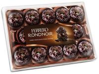 Ferrero Rondnoir Dark Chocolate Pearl Center เฟอเรโร่ดาร์กช็อกโกแลต จำนวน 14 ชิ้น