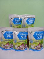 Amino vit(อะมิโนวิค)5แพ๊ค50ซองเลือกรสได้มี4รส=ธช/กฟ/ชล/ชข