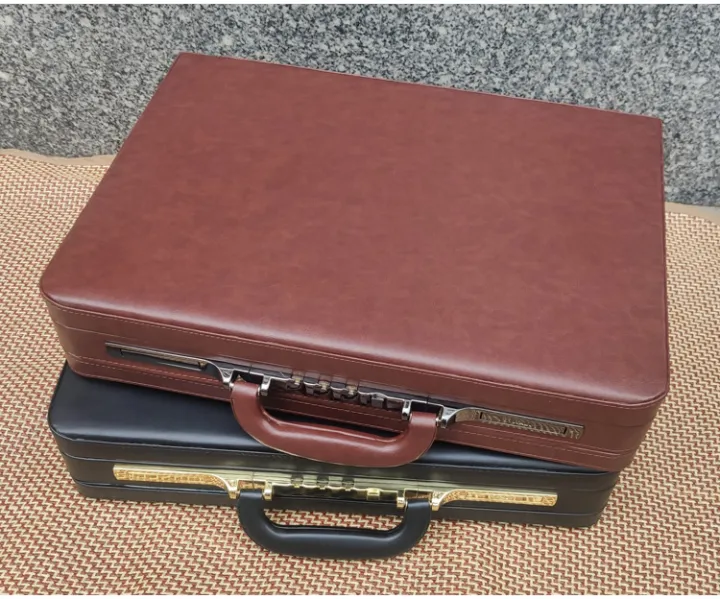 Business Briefcase Password Lock Box Laptop Box Props Box Heavy Goods