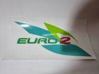 สติ้กเก้อEURO2 ใต้แผงหน้าข้างเก๋ง ซ้ายและขวา1ชุด