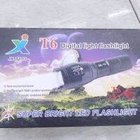 STEVE ไฟฉายแรงสูงกันน้ำ รุ่นJX-T103-T6 ชาร์ต/ซูมได้