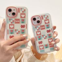 Case IPhone เคสไอโฟน ซิลิโคนนิ่มลายหัวใจน่ารัก พร้อมส่ง