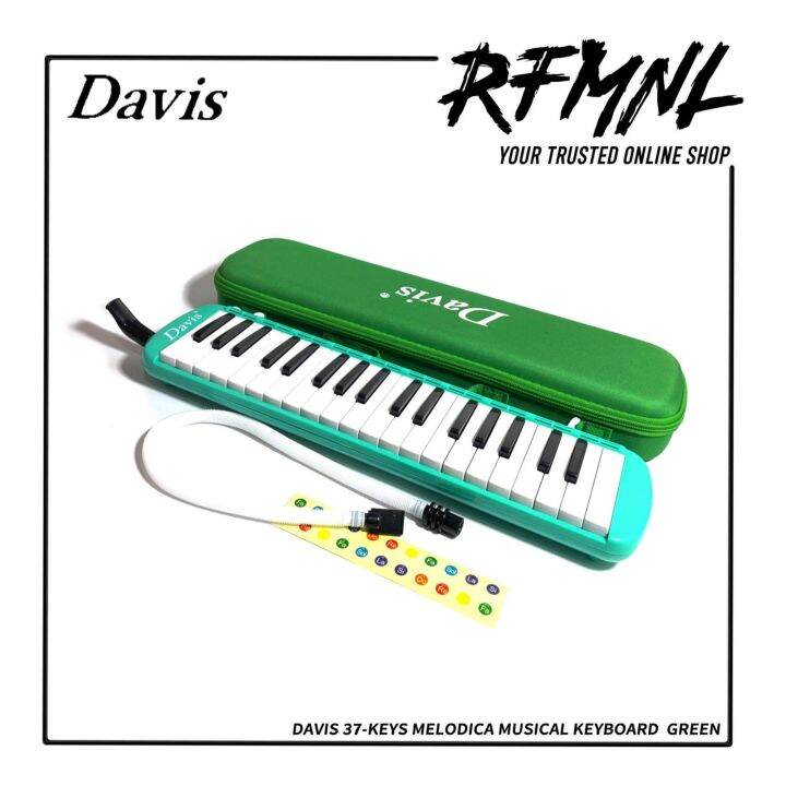 Davis 37Keys Melodica Musical Keyboard Green Lazada PH
