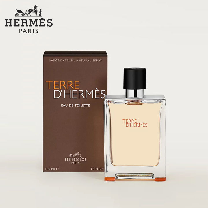 HERMES Perfume Men Terre D'Hermes Original Perfume Classic Eau De ...