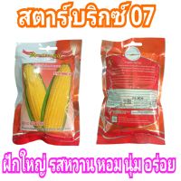 ?เมล็ดพันธุ์ข้าวโพด สตาร์ บริกซ์ 07?ตราดาวทอง⭐ขนาด 100 กรัม ฝักใหญ่ หวาน หอม นุ่ม(ส่งฟรี)