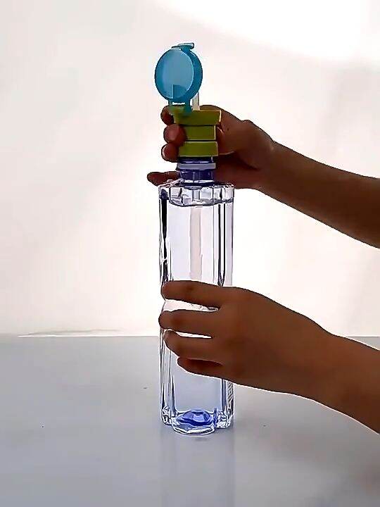 Portable Mineral Water Bottle Cover with Antichoking children's straw cap baby universal