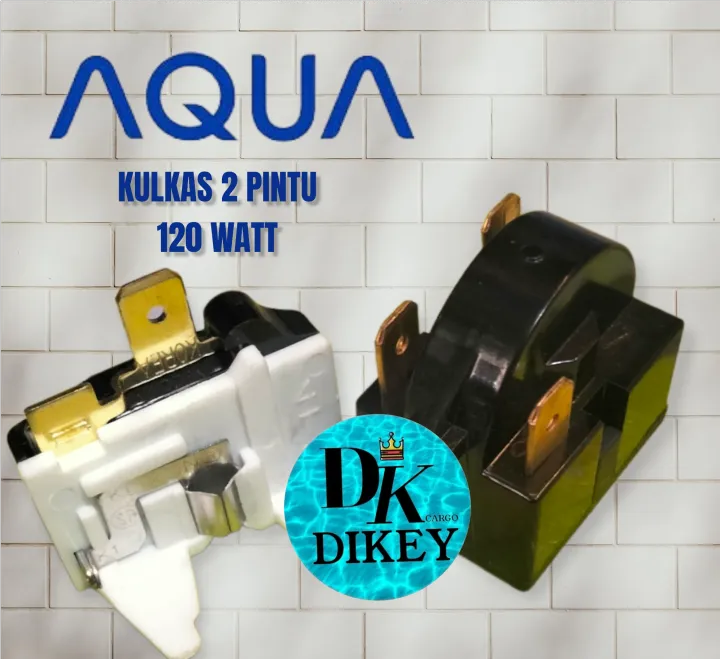 Relay kulkas Aqua Sanyo 2 pintu 120 Watt 129 Watt / overload kulkas 2