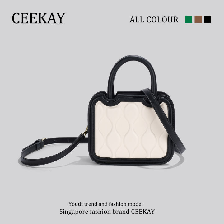Ceekay Genuine Fancy Special-Interest Design Biscuit Bag Women's 2023 New  Popular Crossbody Small Handbags | Lazada