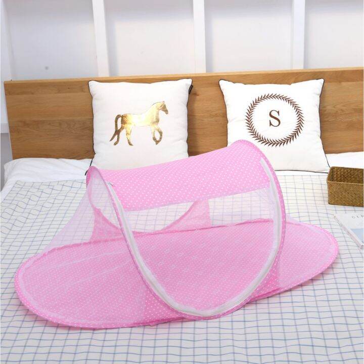 Baby Mosquito Net Tent Portable Folding Baby Travel Cot Tent Crib Tent