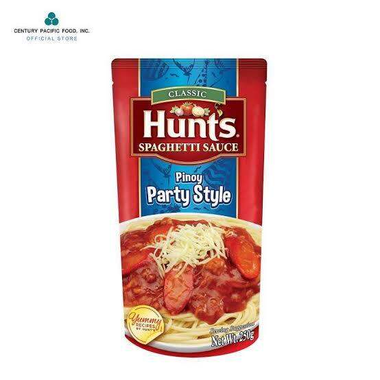 Hunt's Tomato Sauce Party Spaghetti 250g Lazada PH