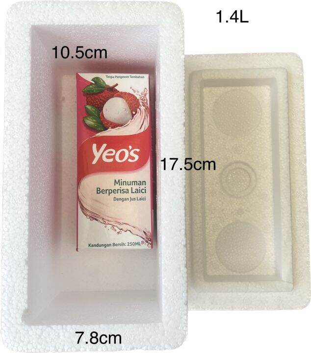 Polyfoam Box Polystyrene Kotak Kabus Putih Styrofoam Ice Box/ Cooler ...