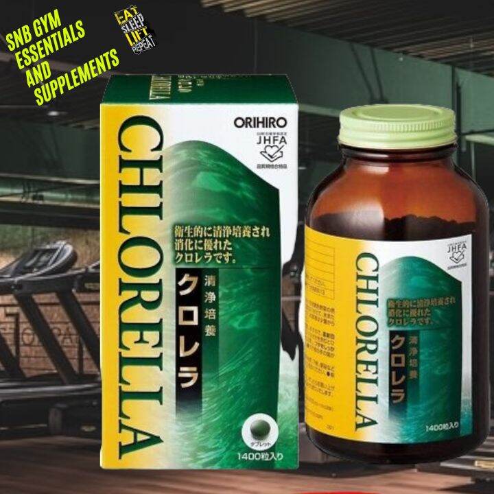 Orihiro Chlorella 1400 tablets Lazada PH