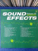 LPBOX 19 : SOUND EFFECTS : VOL.10 : แผ่นต้นฉบับเดิม แผ่นเสียง vinyl Lp 33rpm 12"สภาพกำลังฟังได้ดีมีเสียงก๊อบแก๊บบ้างตามควรได้รับการตรวจสอบ