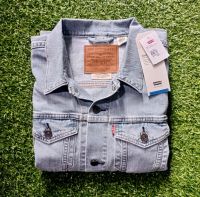 แจ็คเก็ตยีนส์ Levis Premium Big.E 72334-0558-L(มือ 1)ผ้ายืด แบรนด์แท้ made in Thailand ราคาป้าย 3,490฿