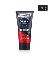 NIVEA MEN DEEP ACNE OIL CLEAR FACE FOAM ขนาด 150 กรัม (ของแท้ 100%)