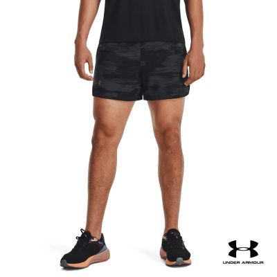 Under Armour Mens UA Launch 5 Printed Shorts