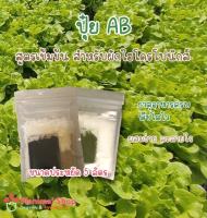 ปุ๋ย AB ขนาด 5 ลิตร สำหรับผักไฮโดรโปนิกส์ ผักสลัด ผักไทย-จีน น้ำนิ่ง น้ำวน ปุ๋ยแห้ง ปุ๋ยผง | Planimal Shop