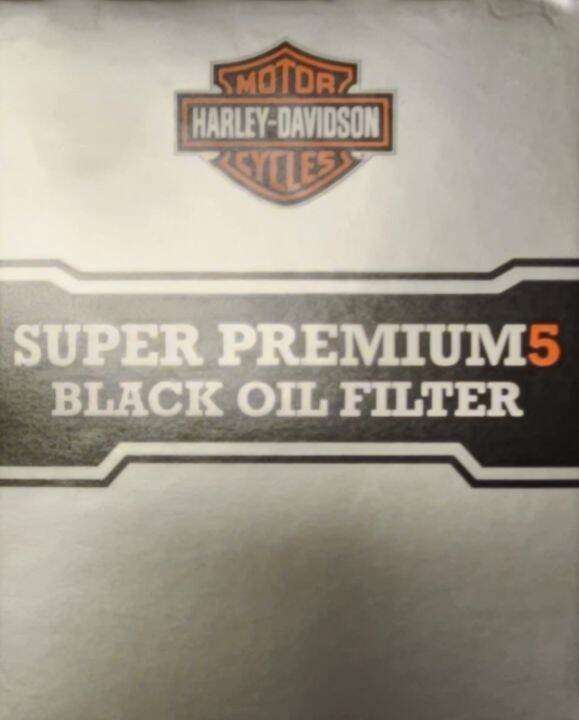 Harley davidson Super premium black oil filter กรองน้ำมันเครื่อง