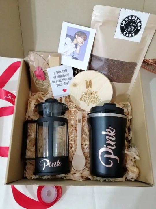 Personalized French Coffee Press Gift Set Lazada PH