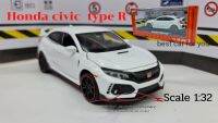 โมเดลรถเหล็ก?Honda civic type r(scale 1:32)?฿ 420. มีฐานตั้งโชว์ในกล่องมีฉากหลัง สินค้ามีในกทม.พร้อมส่ง.