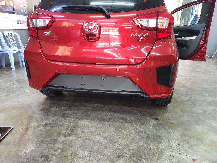 Myvi 2022 Facelift Rear Bumper Dummy Cover Lazada