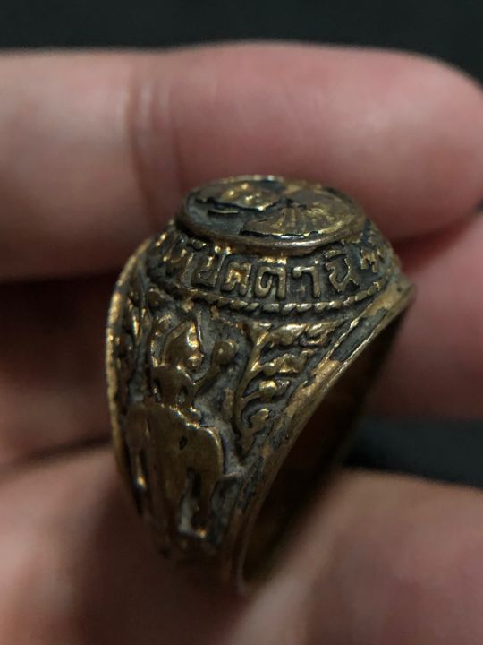 แหวนหลวงปู่ทวดเก่าๆ-พระบ้านเก่าเก็บno-1452
