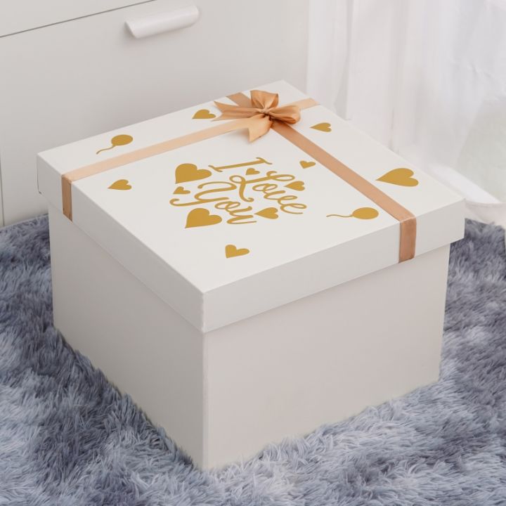 Oversized White Gift Box Ritual Gift Box Box Extra Large Gift Box for ...