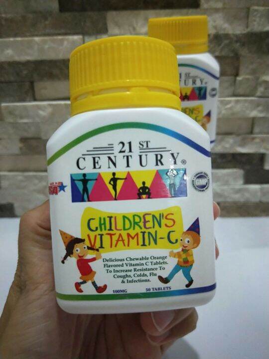 21st Century Children's Vitamin C 50 tablets Lazada PH
