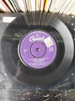 BING  CROSBY  &amp; LOUIS ARMSTRONG  NOW YOU HAS JAZZ     HIGH SOCIETY CALYPSO        แผ่นเสียง vinyl 7" EP 45 rpm สภาพกำลังฟังได้ดี