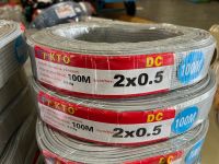 สายไฟ VFF/DC ยี่ห้อ KTO ⚡️. 2x 0.5 sq.mm ? สายไฟอ่อน?ยกขด? ความยาว 100 เมตร