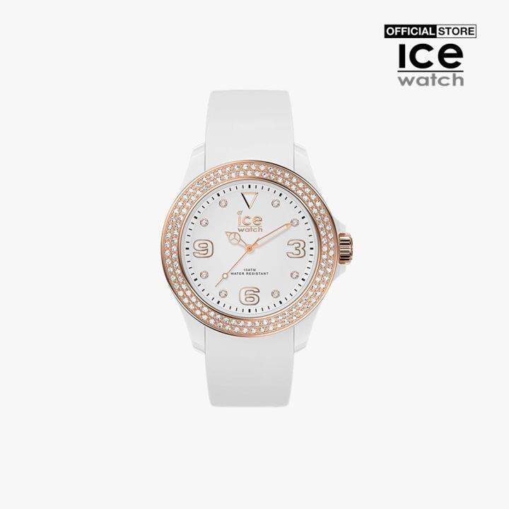 Đồng hồ nữ ICE mặt tròn dây silicon 35mm 017232-0000-03