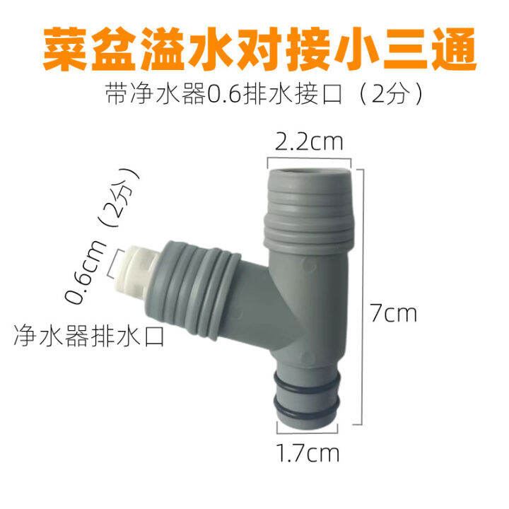 Kitchen Kitchen Sink Water Purifier Dishwasher Water Pipe ThreeWay